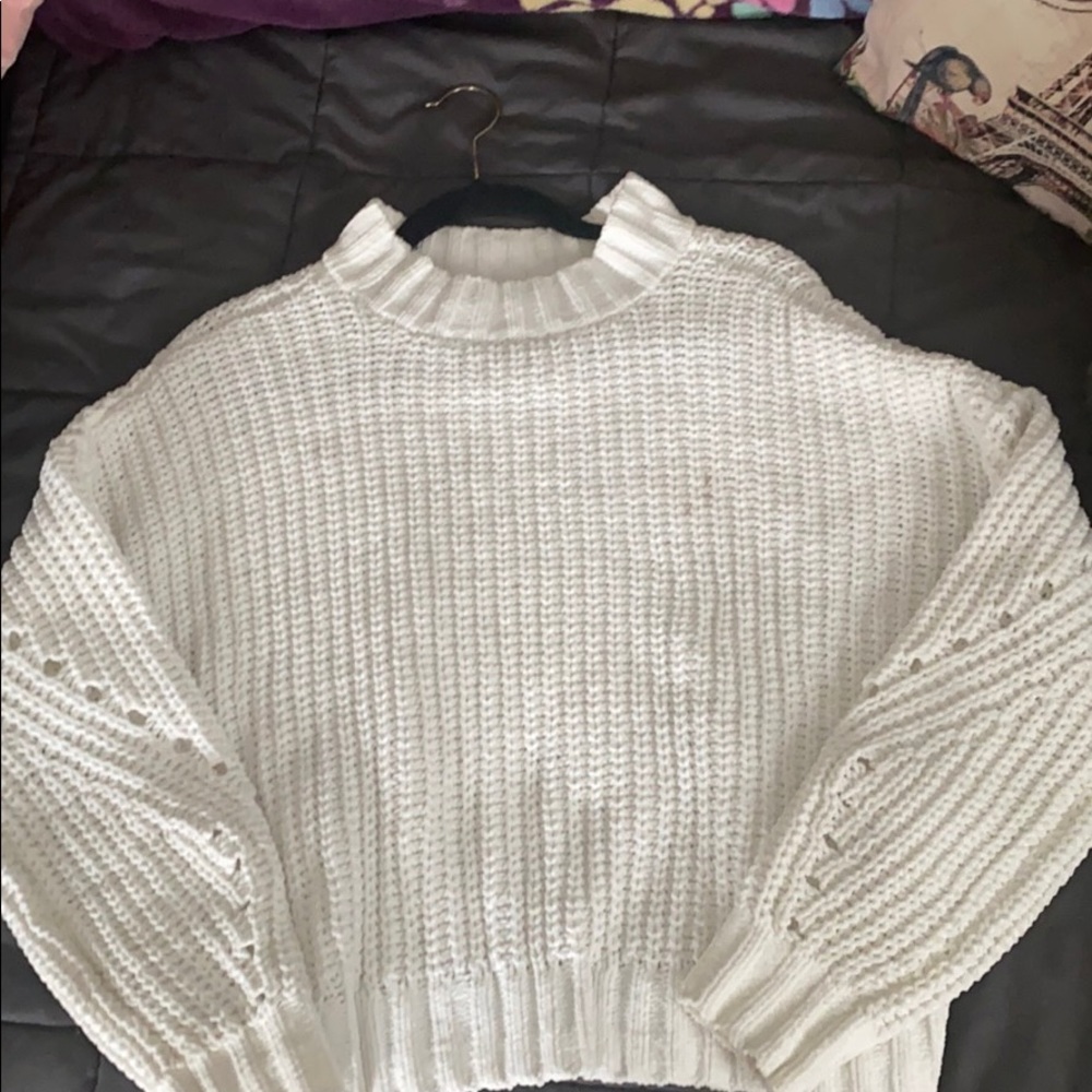 White sweater